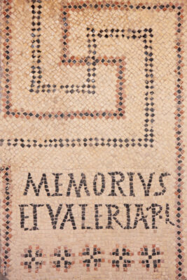 Old Byzantine Mosaic in Euphrasian Basilica.,Croatia, Porec